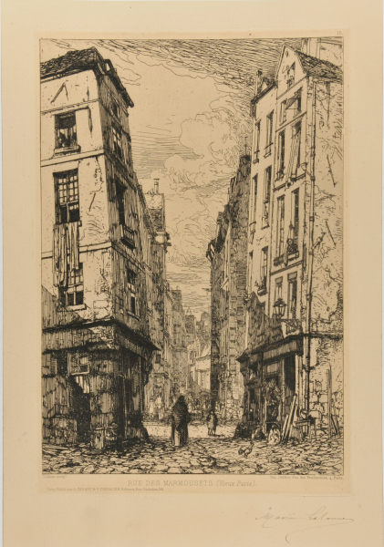 RUE DES MARMOUSETS (OLD PARIS)