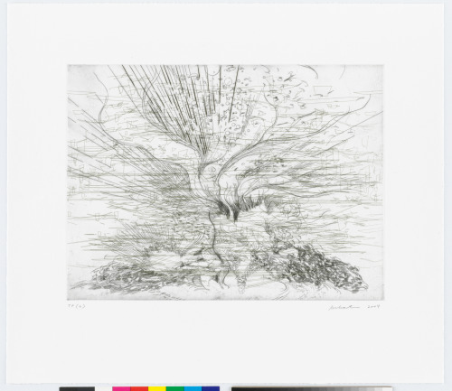 PLATE 6 FROM THE PORTFOLIO "LANDSCAPE ALLEGORIES"