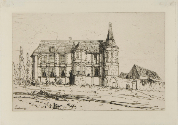 CHÂTEAU WITH TWO TOWERS