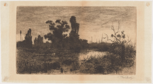 EVENING ON THE SCHROON