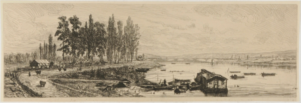 THE BANKS OF THE SEINE AT BEZONS