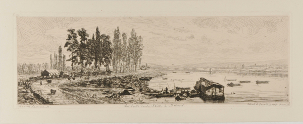THE BANKS OF THE SEINE AT BEZONS