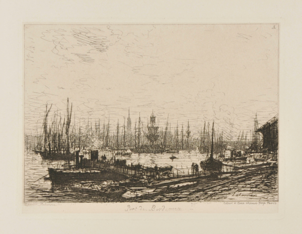 IN THE PORT OF BORDEAUX