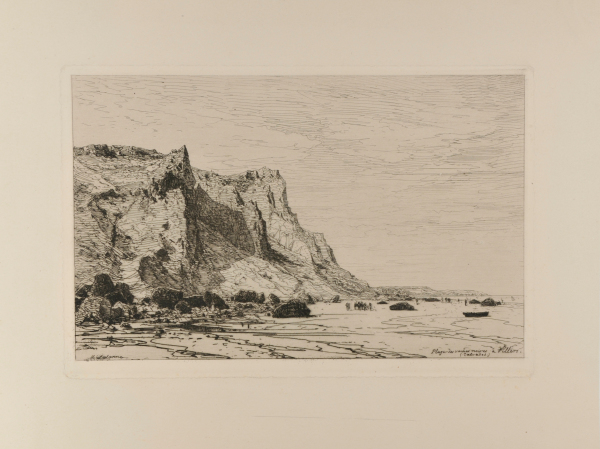 PLAGE DES VACHES NOIRES IN VILLERS (CALVADOS)