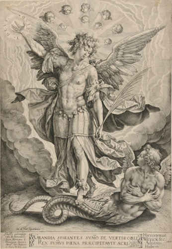 SAINT MICHAEL TRIUMPHING OVER THE DRAGON