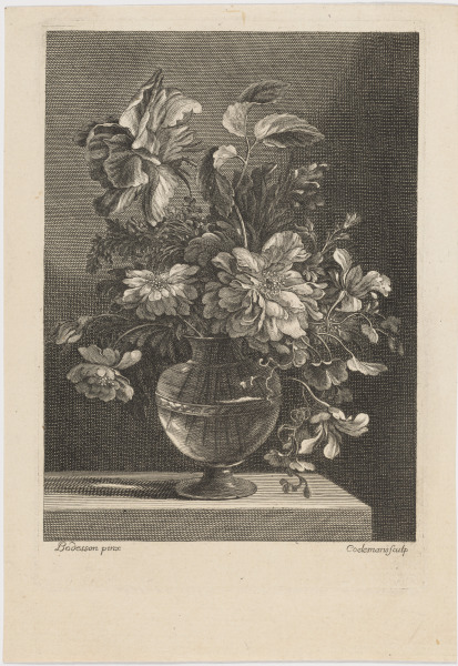 A VASE OF FLOWERS
