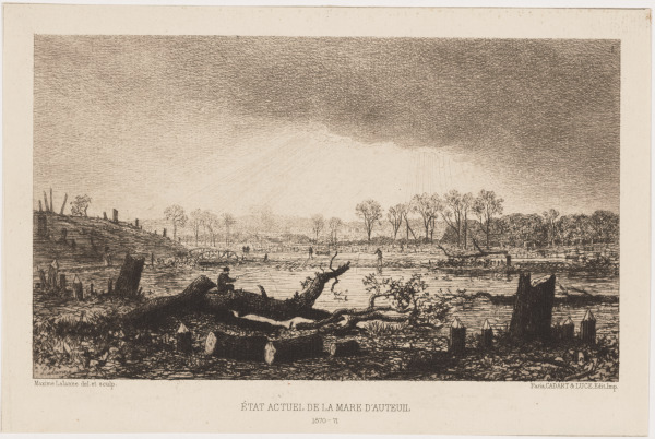 CURRENT STATE OF THE POND AT AUTEUIL