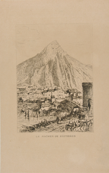 THE ROCHER OF SISTERON