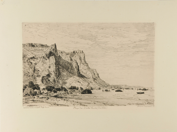 PLAGE DES VACHES NOIRES IN VILLERS (CALVADOS)