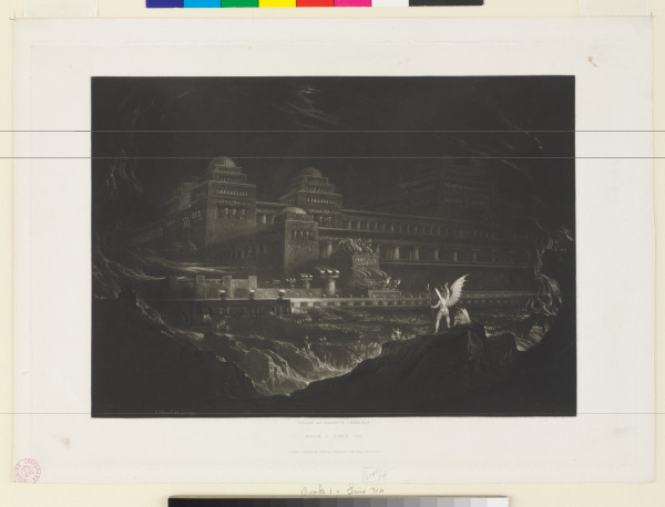 Illustration for Milton’s “Paradise Lost”: Book 1, Line 710