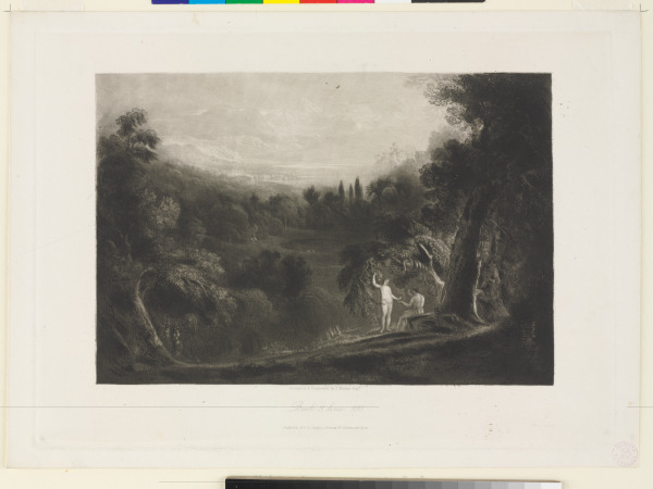 EVE PRESENTING THE FORBIDDEN FRUIT TO ADAM