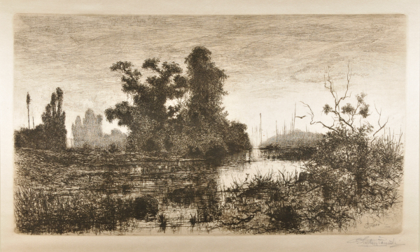 EVENING ON THE SCHROON