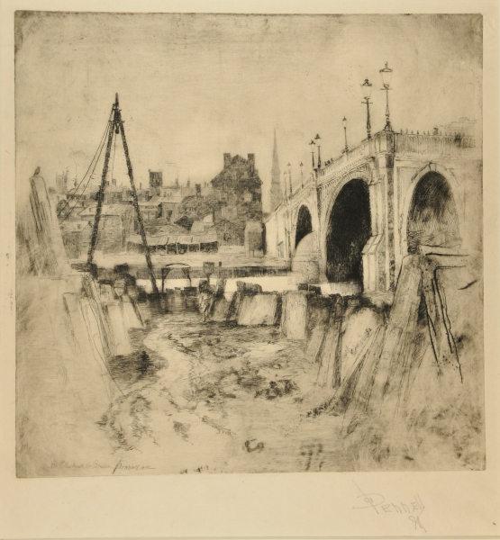 At Chestnut St. Bridge