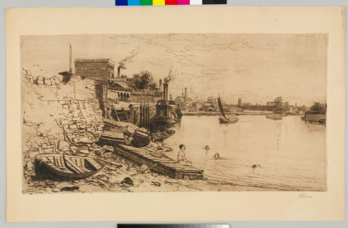 LOW TIDE ON THE SCHUYLKILL