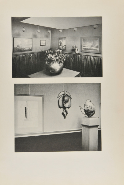 "GERMAN AND VIENNESE PHOTOGRAPHY (MARCH 1906)" AND "DETAIL--PICASSO-BRAQUE EXHIBITION, JANUARY 1915" (RECTO); "NADELMAN EXHIBITION--2 ROOMS, DECEMBER 1915" AND "NADELMAN EXHIBITION--2 ROOMS, DECEMBER 1915" (VERSO)