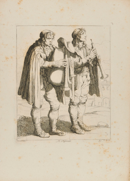 from the book “Nuova Raccolta di cinquanta motivi Pittoreschi e Costumi di Roma, incisi all’Acqua forte da Bartolomeo Pinelli Romano” (Rome: Presso Lorenzo Lazzari, 1810)