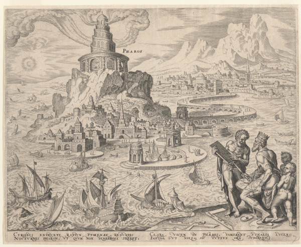 THE LIGHTHOUSE AT ALEXANDRIA