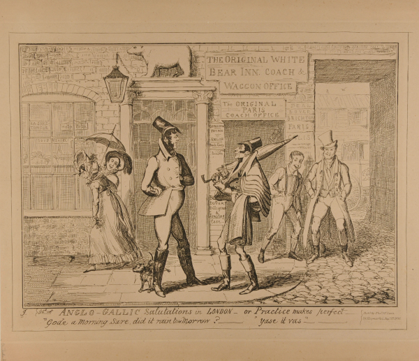 ANGLO-GALLIC SALUTATIONS IN LONDON