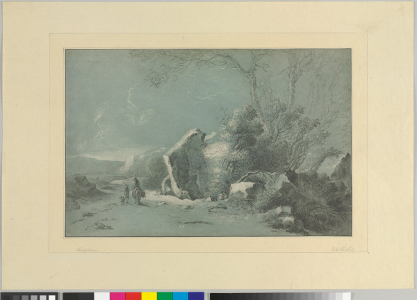 LANDSCAPE WITH ROCKS