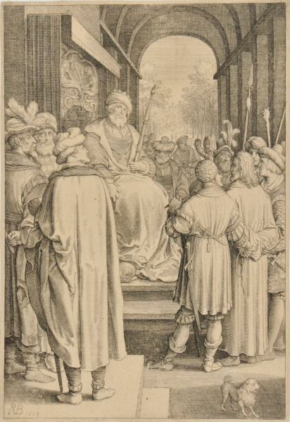 CHRIST BEFORE PILATE