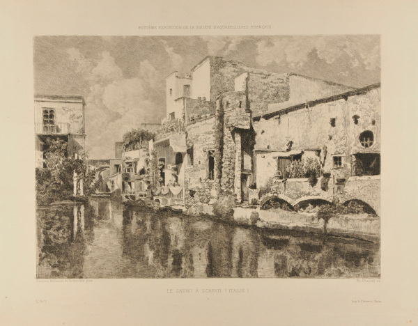 Le Sarno à Scafati (Italie)