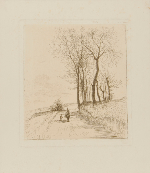 SMALL LANDSCAPE SKETCH - A PATH