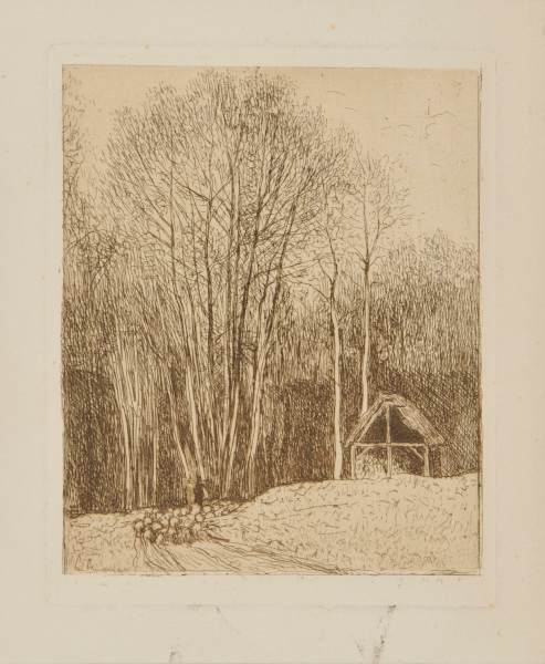 SMALL LANDSCAPE SKETCH - WINTER