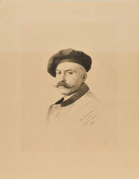 SELF-PORTRAIT OF THÉOPHILE CHAUVEL