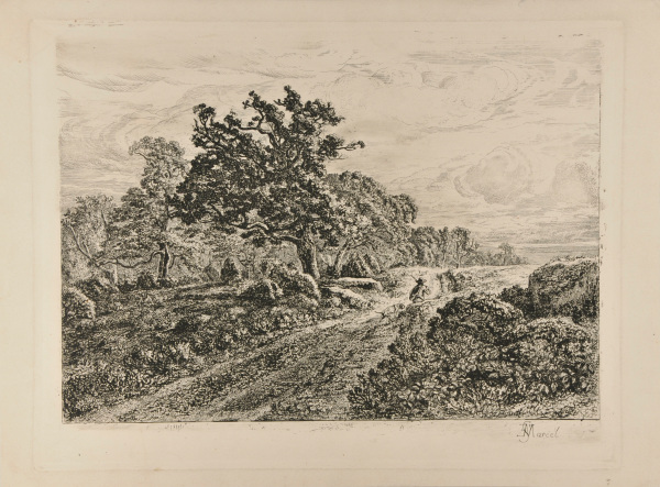 PEASANT FOLLOWED BY HIS DOG