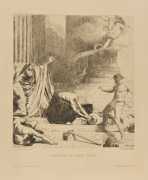 MARTYRDOM OF SAINT DENIS