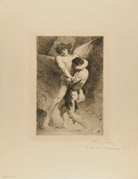 JACOB WRESTLING THE ANGEL