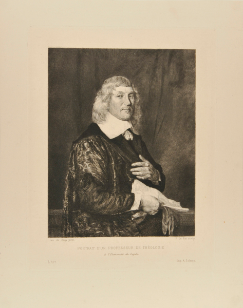 PORTRAIT OF A PROFESSOR OF THEOLOGY AT LEIDEN UNIVERSITY