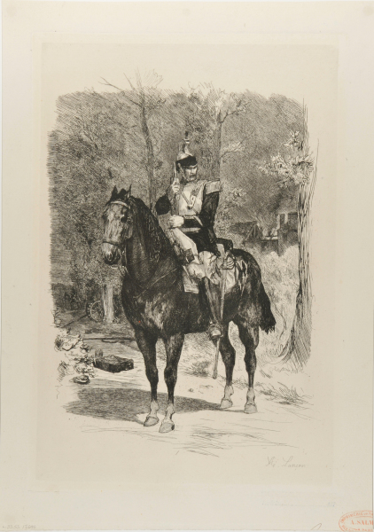 Prussian Soldier on Horseback