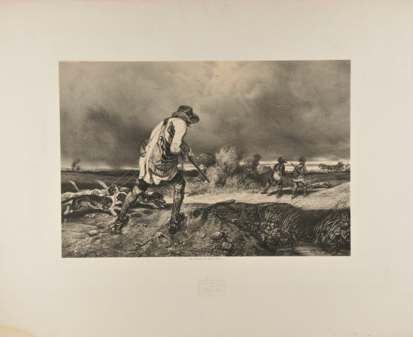 GAMEKEEPER SURPRISED BY THE STORM