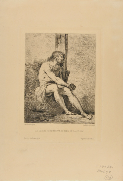 CHRIST RESURRECTED AT THE FOOT OF THE CROSS