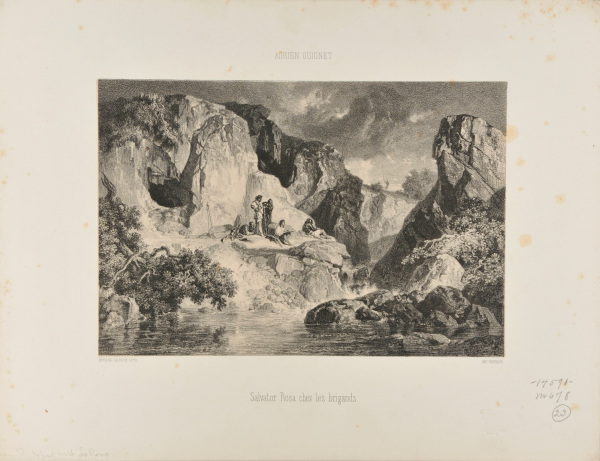 SALVATOR ROSA AND THE BRIGANDS