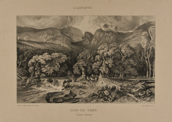 A SQUALL (SOUVENIR OF AUVERGNE)