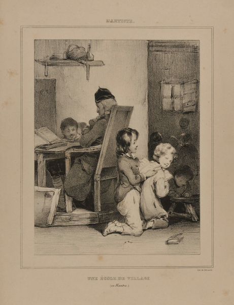 A VILLAGE SCHOOL (IN FLANDERS)