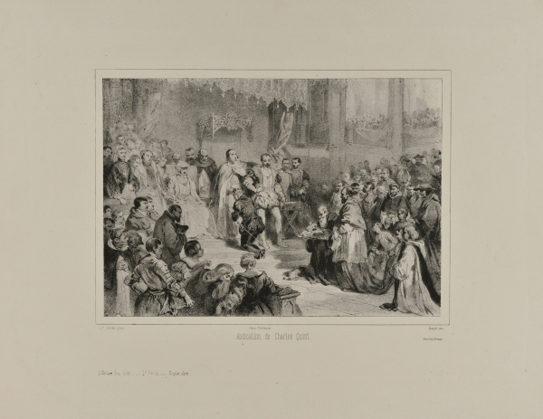 ABDICATION OF CHARLES V