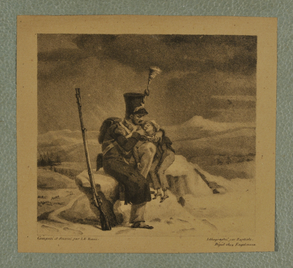 SOLDIER RESCUING A CHILD