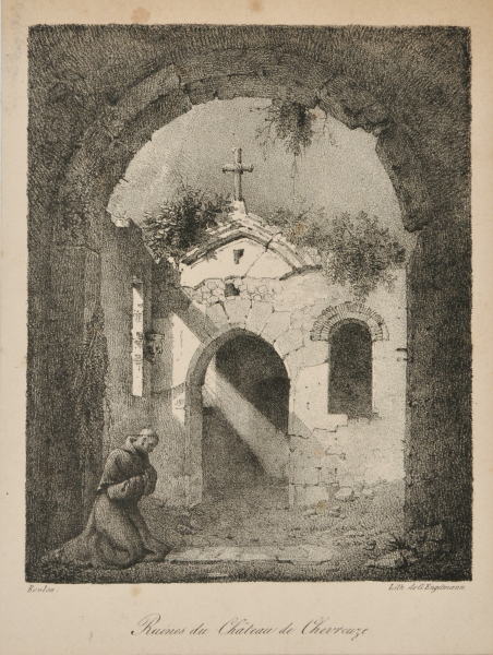 CASTLE RUINS IN CHEVREUSE