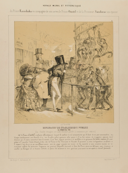 Voyage Moral et Pittoresque: Mr. le Prince Ouistil...