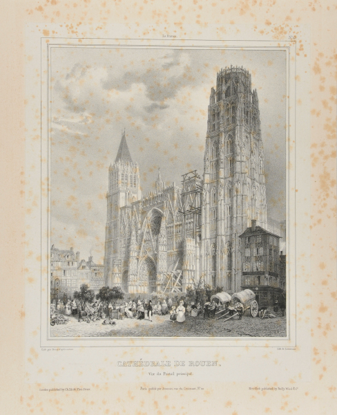 Cathédrale de Rouen Vue du Portail principal