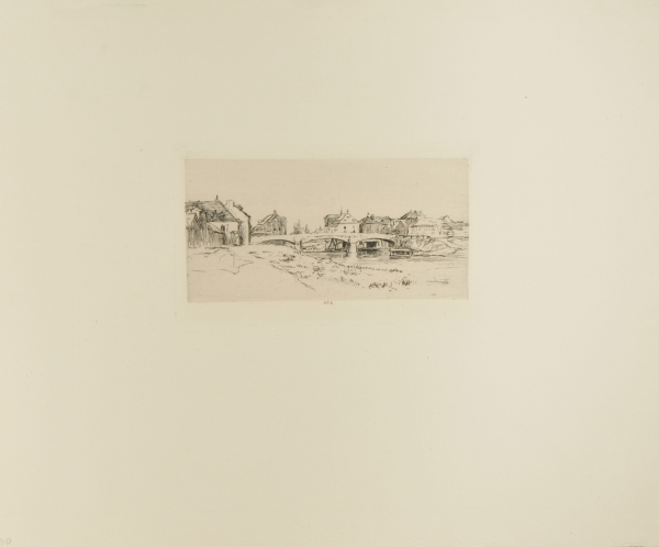 THE OLD BRIDGE IN LAGNY