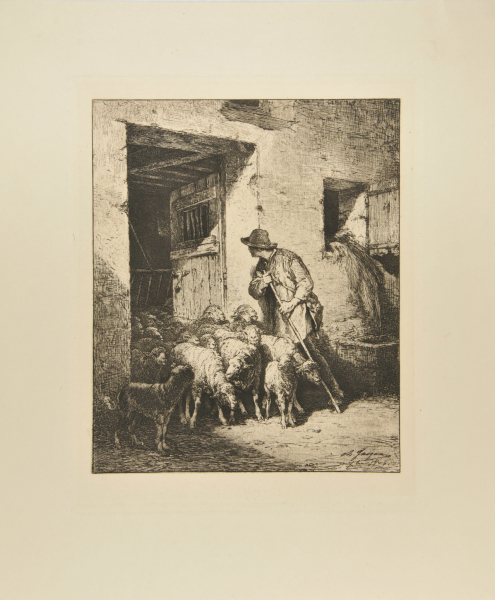 THE DEPARTURE OF THE SHEEP