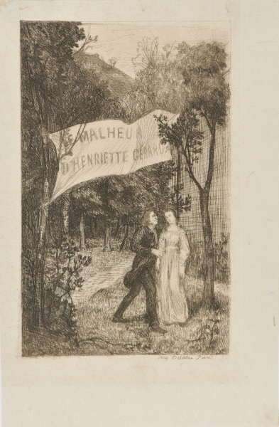 ÉMILE DECLARING HIS LOVE TO HENRIETTE