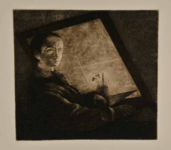 SELF-PORTRAIT, DRAWING