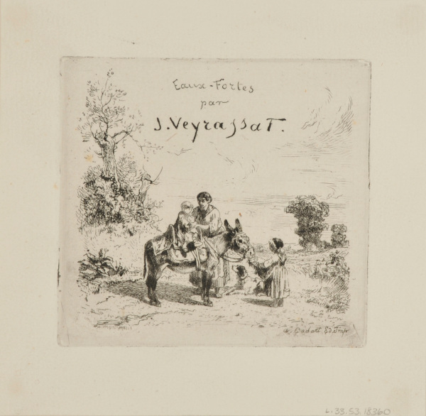 Titre: Eaux-fortes par Veyrassat