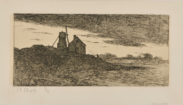 LE CROTOY - LANDSCAPE SKETCH