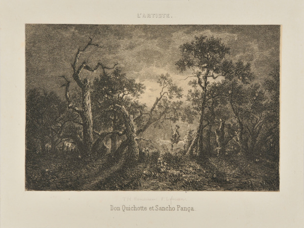 Don Quichotte et Sancho Panca